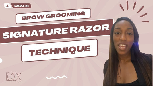 Brow Grooming - Signature Razor Technique
