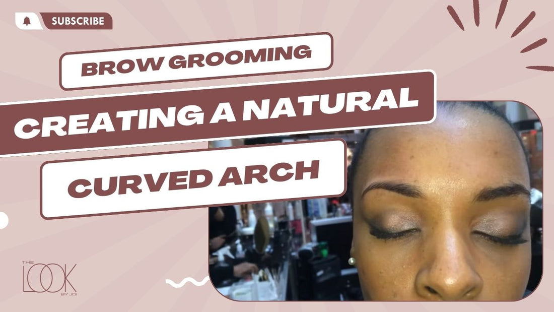 Brow Grooming - Creating a Natural Curved Arch