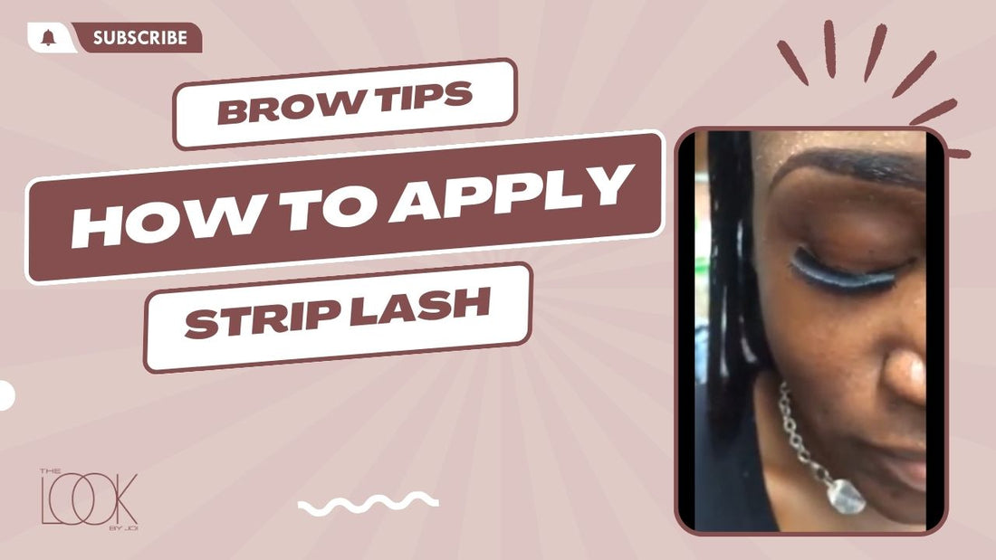 Lash Tips - How to Apply Strip Lash