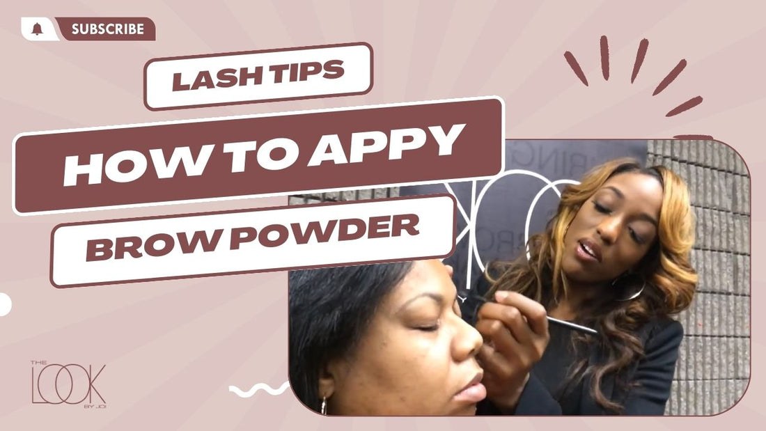 Brow Tips - How to Apply Brow Powder