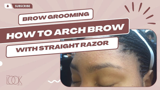 Brow Grooming - How to Arch Brow with Straight Razor