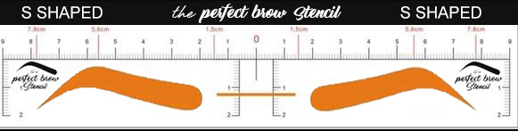 The Perfect Brow Stencil Individual Styles